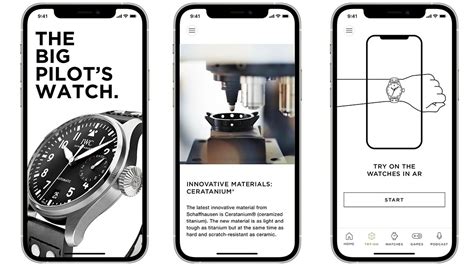 IWC SCHAFFHAUSEN LAUNCHES MOBILE APP WITH 